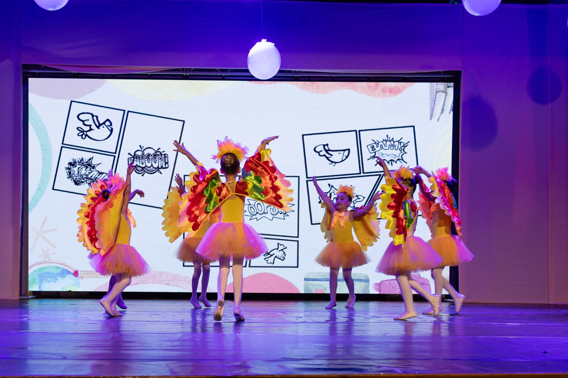 ESCOLA DE PASSARINHOS HOMENAGEADA EM ESPETÁCULO DE DANÇA - 6