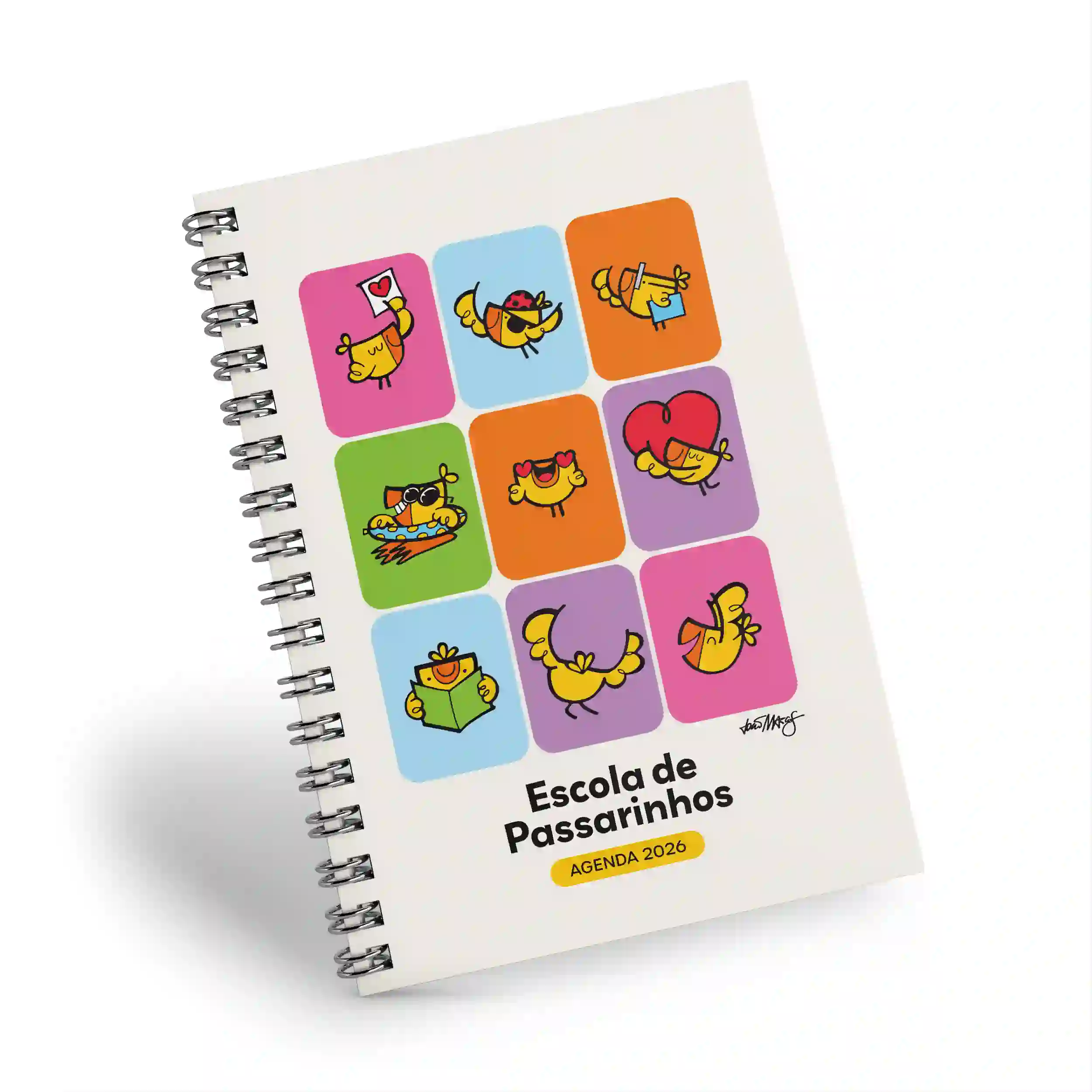 CHEGOU A AGENDA 2026 DA ESCOLA DE PASSARINHOS!